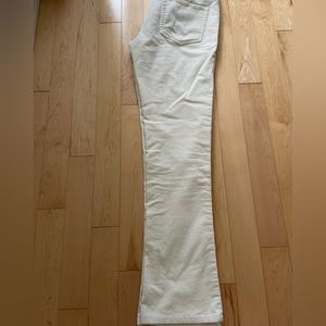 Ralph Lauren’s mid rise velvet jeans